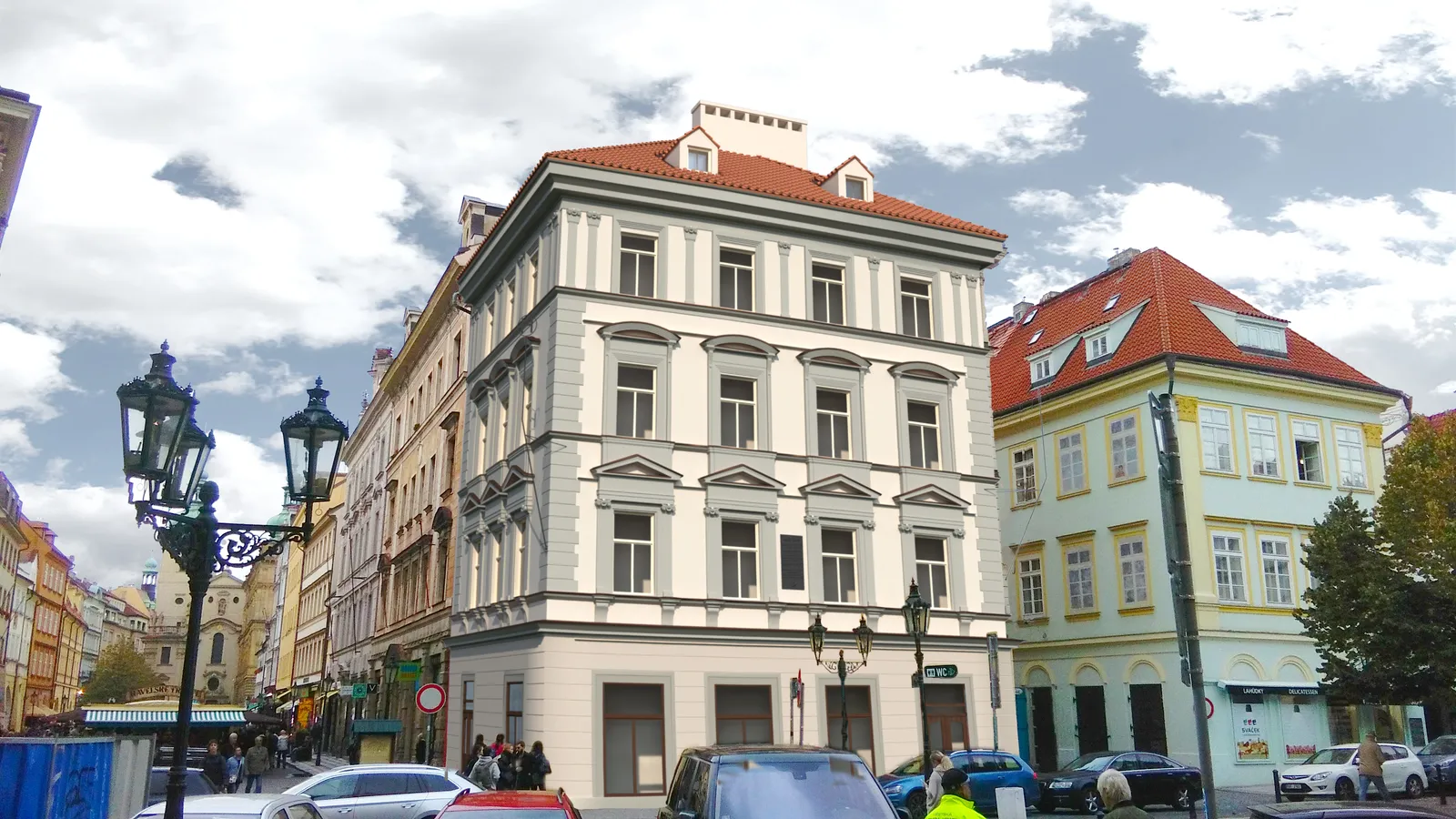 BD v Kotcích residential building in Prague's old town